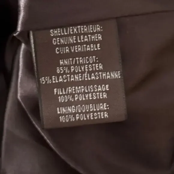 BADGELY MISCHKA Eloise Quilted Leather Jacket L Goth Grunge Dark Romance - Picture 6 of 8